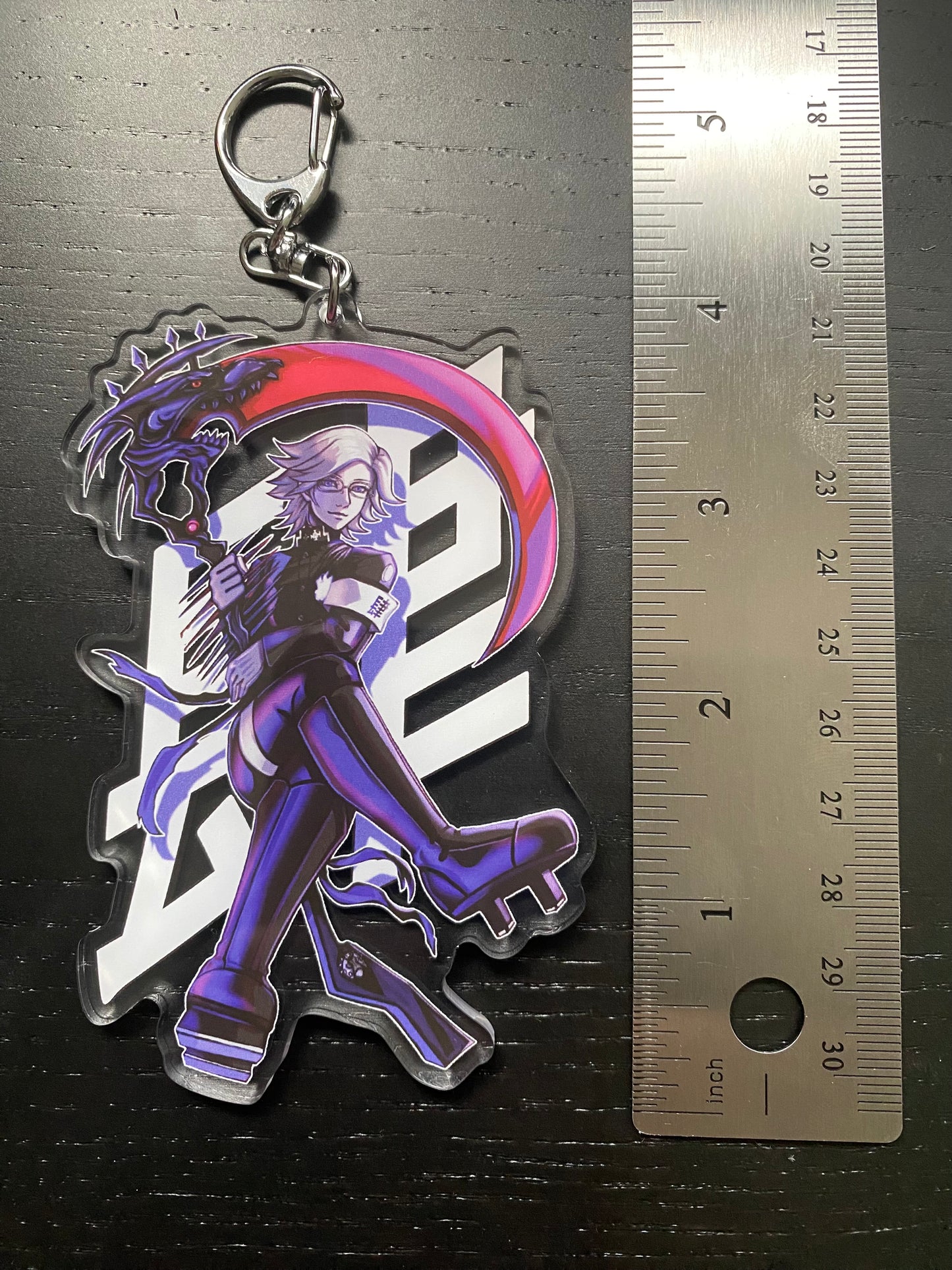 Righteous Punishment Acrylic Keychain