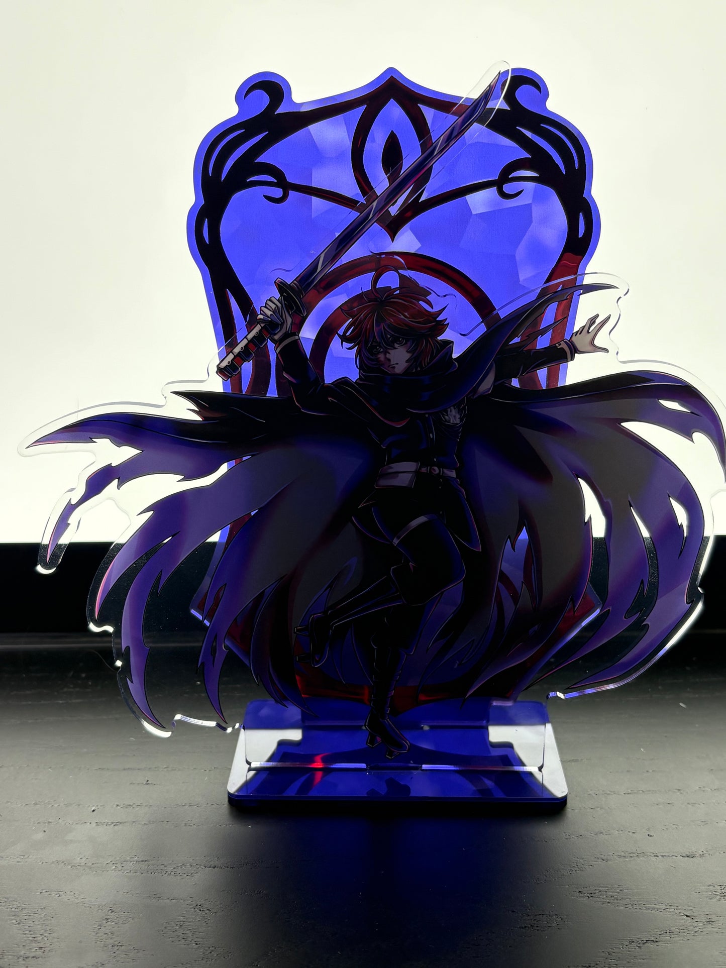 Leader Foil and Semi-Transparent Acrylic Standee