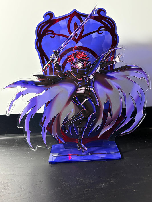 Leader Foil and Semi-Transparent Acrylic Standee