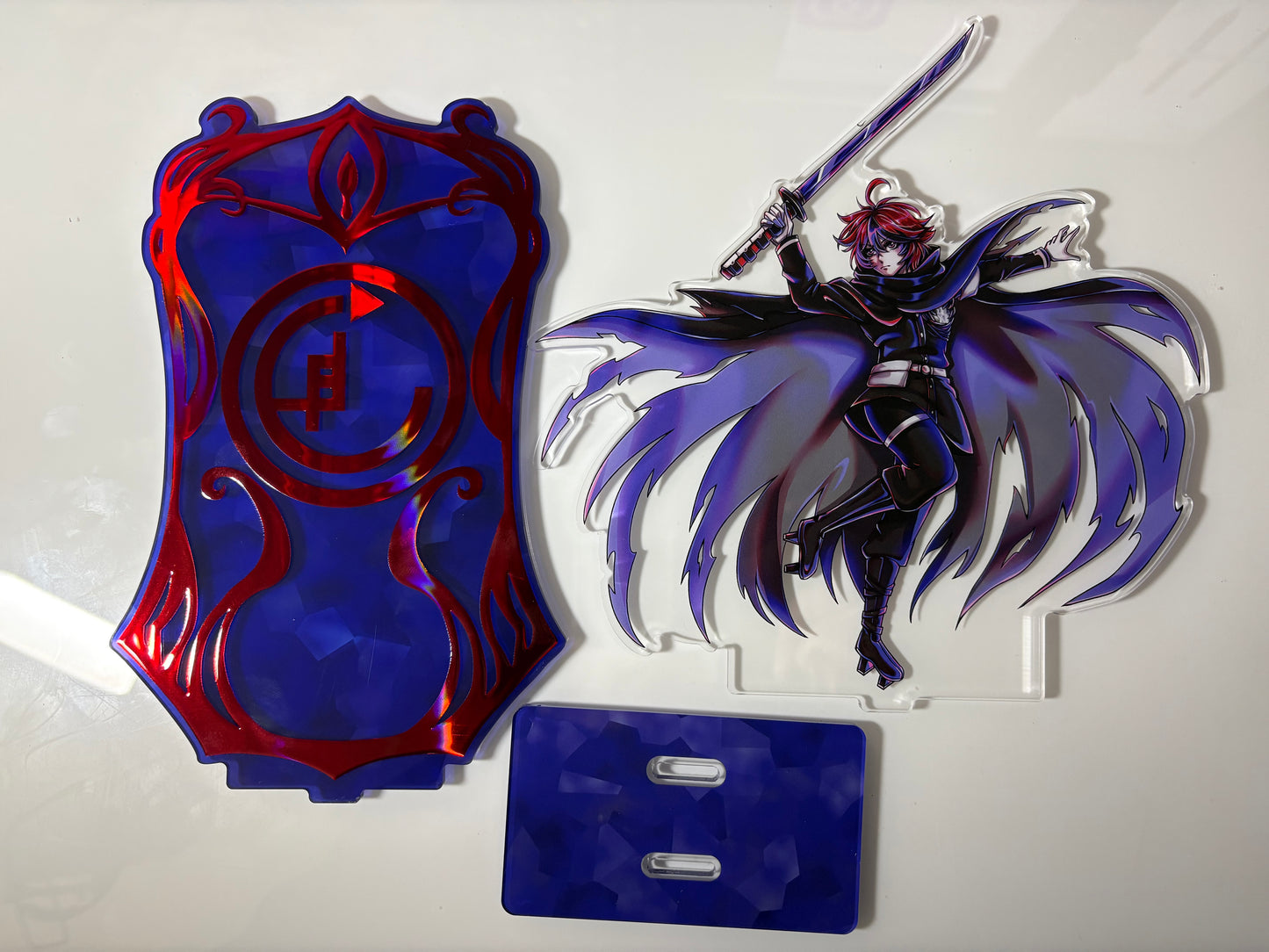 Leader Foil and Semi-Transparent Acrylic Standee